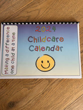 Load image into Gallery viewer, 2024 Childcare Calendar