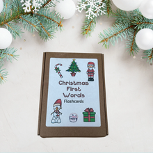 Load image into Gallery viewer, Christmas First Words Flashcards