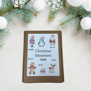 Christmas movement cards