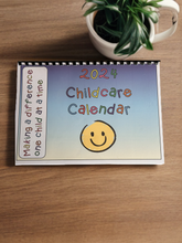 Load image into Gallery viewer, 2024 Childcare Calendar