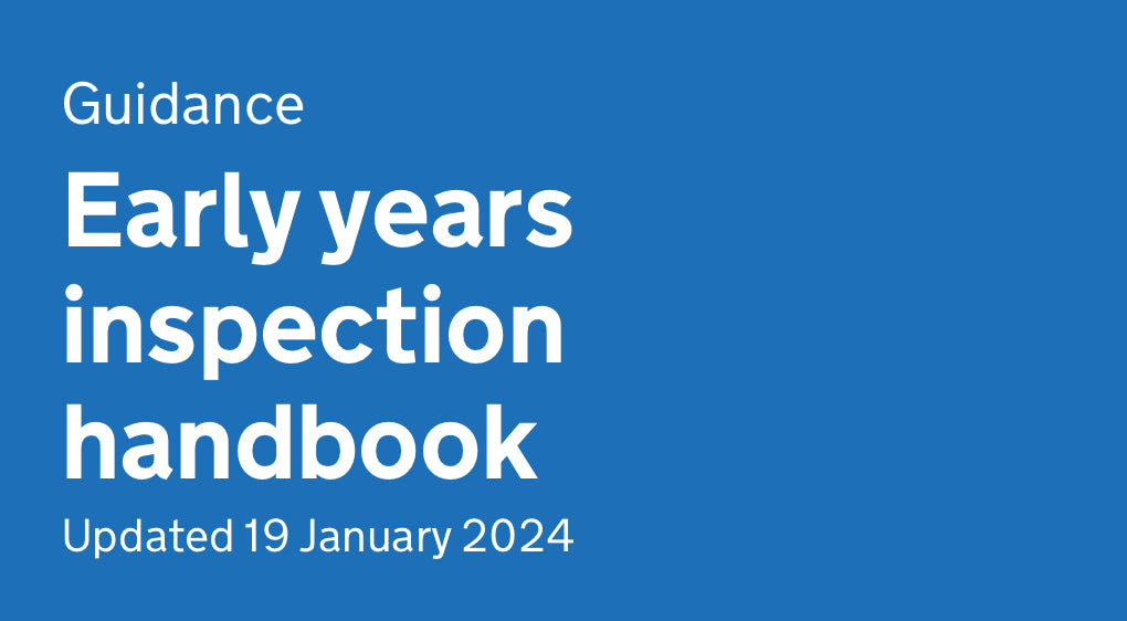 Early Years Inspection Handbook 2024 Childcare Fairy