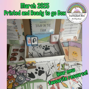 March Early Years Curriculum Box - (Down on the Farm) - Printed and Ready to Go!